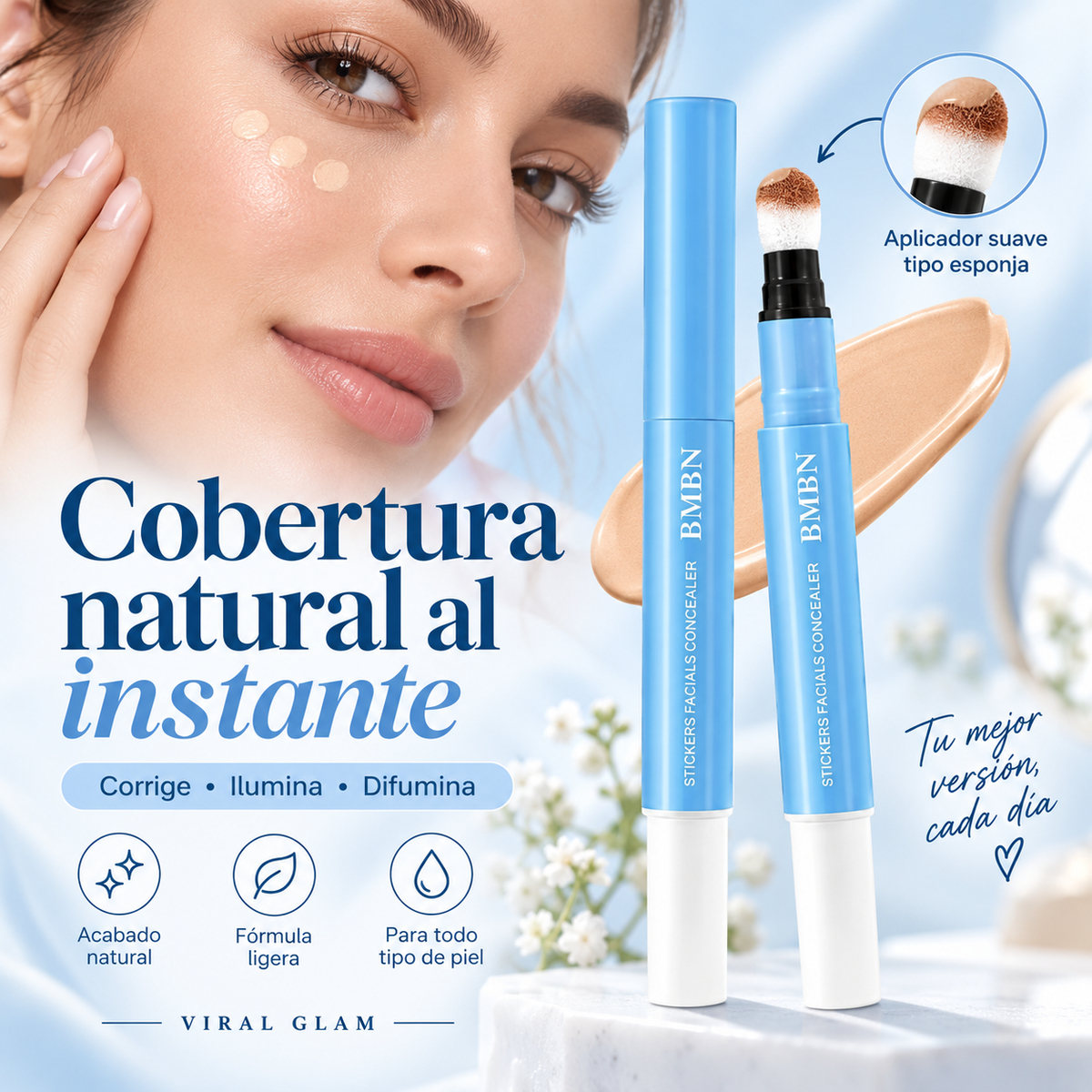 Lápiz Corrector de Imperfecciones y Poros